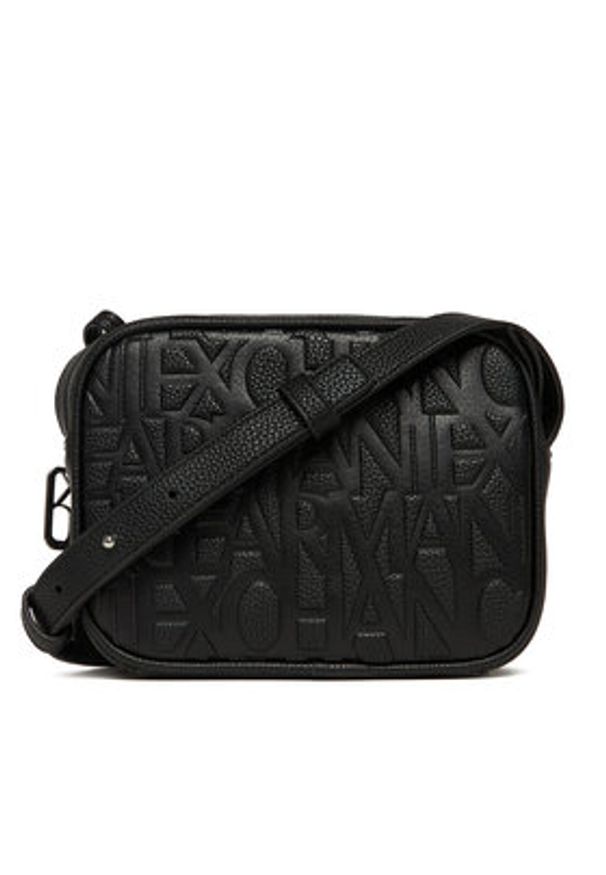 Armani Exchange Torba MESSENGER BAG Czarny. Kolor: czarny