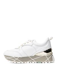 Sneakersy damskie białe Liu Jo Maxi Wonder 38. Okazja: na spotkanie biznesowe. Kolor: biały. Materiał: tkanina #6