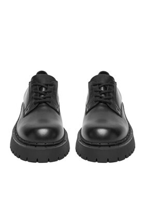 Badura Półbuty EO-ASPYN-25FW12 Czarny. Kolor: czarny. Materiał: skóra