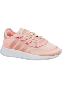 Buty do chodzenia dziewczęce, Adidas N-5923 J. Kolor: pomarańczowy. Sport: turystyka piesza