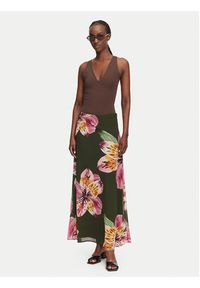 Vero Moda Spódnica midi Ismene 10351432 Czarny Regular Fit. Kolor: czarny. Materiał: syntetyk #2