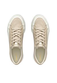 Geox Sneakersy D Emmeleny D550UA 011BC C5000 Beżowy. Kolor: beżowy. Materiał: materiał