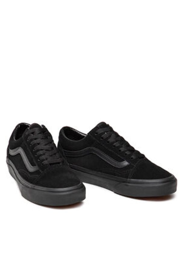 Vans Tenisówki Old Skool VN0A38G1NRI Czarny. Kolor: czarny. Materiał: zamsz, skóra