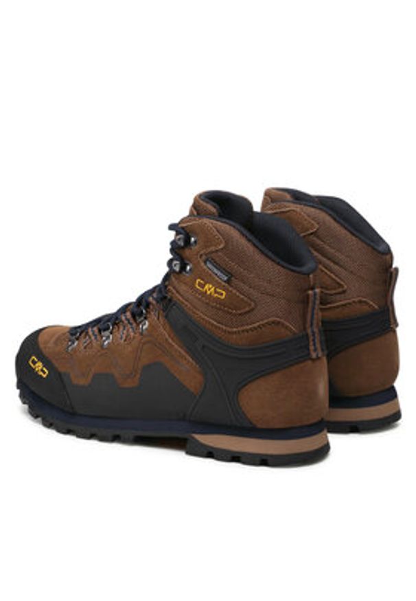 CMP Trekkingi Athunis Mid Trekking Shoe Wp 31Q4977 Brązowy. Kolor: brązowy. Materiał: zamsz, skóra. Sport: turystyka piesza