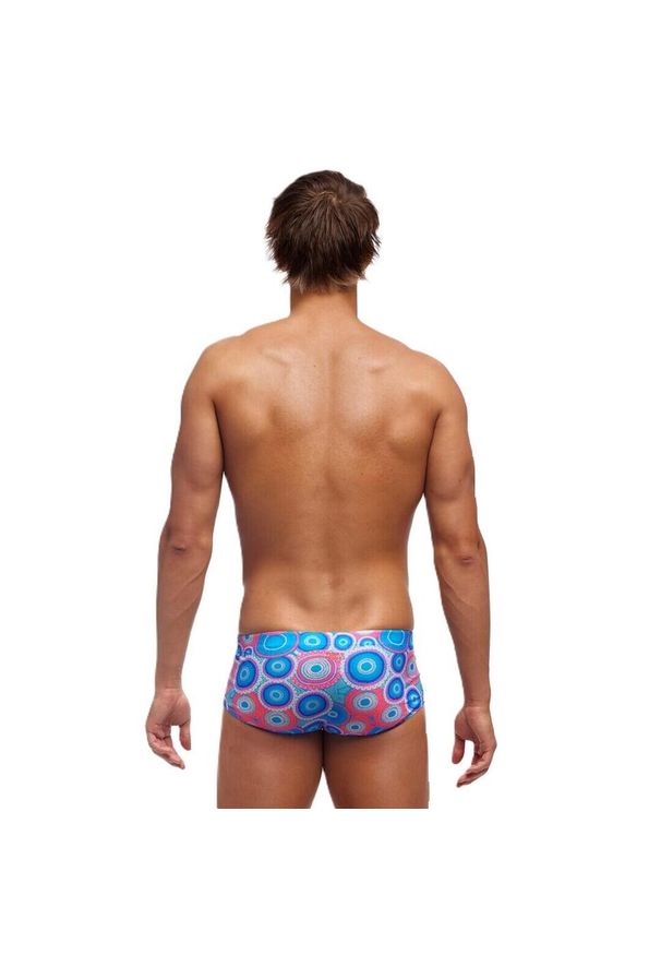 FUNKY TRUNKS - Trunki męskie Funky Trunks Bundjalung Blue - sidewinder. Kolor: wielokolorowy, różowy, niebieski