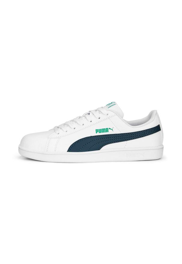 Buty do chodzenia Puma UP JR. Kolor: biały. Materiał: guma, materiał, syntetyk. Sport: turystyka piesza