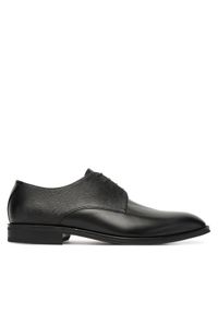 BOSS Półbuty Derrek 50547055 Czarny. Kolor: czarny. Materiał: skóra