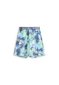 Spodenki sportowe dla dzieci Lemon Explore WL5 krótkie. Kolor: wielokolorowy. Materiał: poliester, elastan. Długość: krótkie. Styl: sportowy