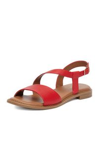 Lasocki Sandały CEO-EST-FIONA-33 Czerwony. Kolor: czerwony. Materiał: skóra #3