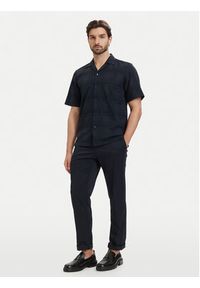 BOSS Koszula Rayer 50559322 Granatowy Regular Fit. Kolor: niebieski. Materiał: bawełna #2