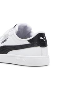 Puma - Dziecięce sneakersy Smash 3.0 Nightkeeper PUMA White Black. Kolor: wielokolorowy, czarny, biały. Materiał: nylon. Szerokość cholewki: normalna