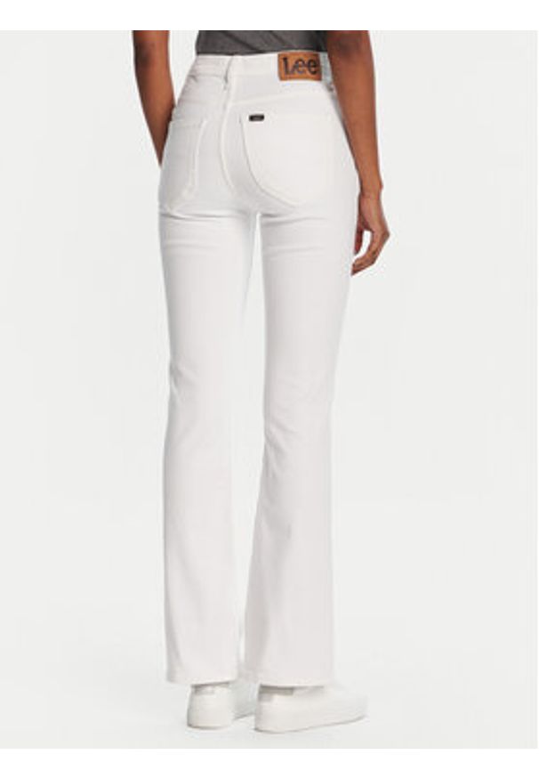 Lee Jeansy Breese 112363795 Biały Skinny Fit. Kolor: biały