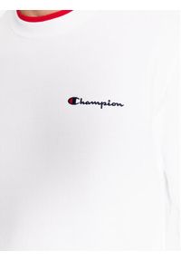 Champion Bluza Crewneck Sweatshirt 219209 Biały Comfort Fit. Kolor: biały. Materiał: bawełna