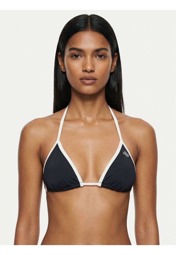 Guess Góra od bikini E6GJ32 MC04R Czarny. Kolor: czarny. Materiał: syntetyk