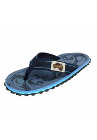 Japonki męskie Gumbies Islander Canvas Flip-Flops. Kolor: niebieski