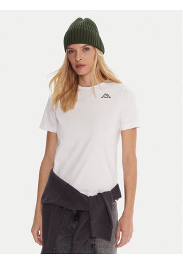 Kappa Komplet t-shirtów Logo Sylvie 38277LW Czarny Regular Fit. Kolor: czarny. Materiał: bawełna