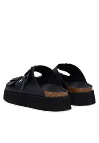 D.Franklin Klapki DFSH414004 Czarny. Kolor: czarny. Materiał: skóra #2