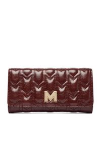 MEXX Portfel CEO-MEXX-W1-001-AW26 Bordowy. Kolor: czerwony. Materiał: skóra #1