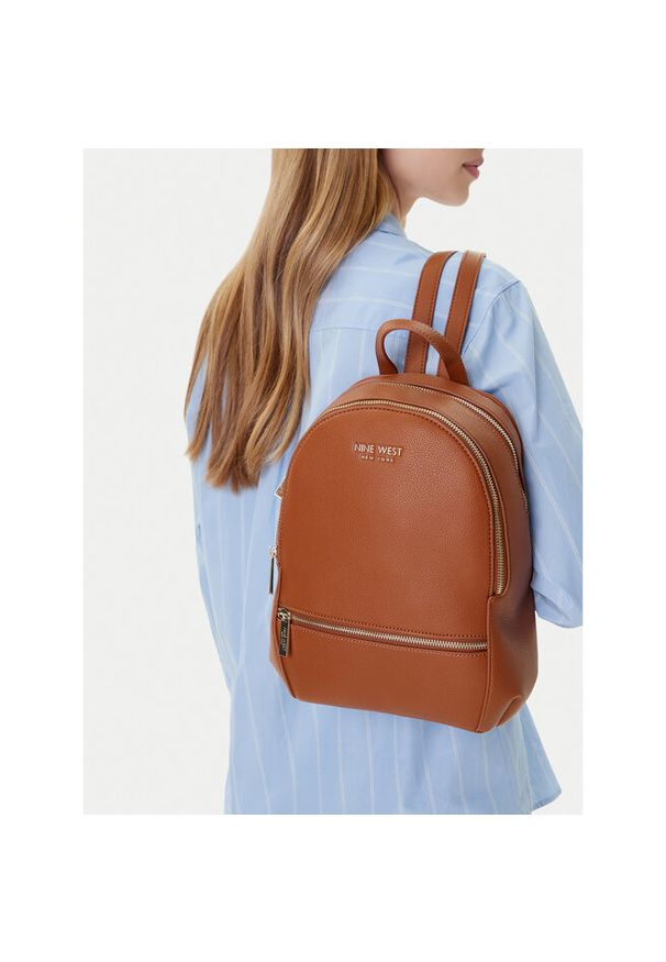 Plecak Nine West. Kolor: brązowy