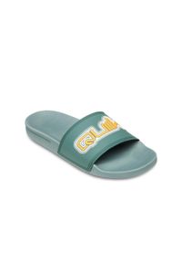 Klapki męskie Quiksilver Rivi Wordmark Slide II. Kolor: zielony