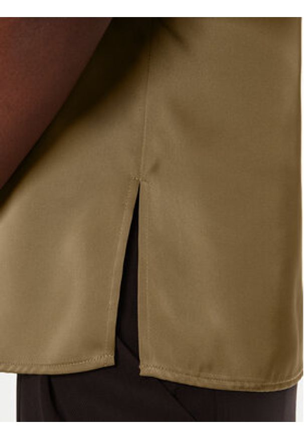 JOOP! Bluzka Bianca 10017931 30044801 Beżowy Regular Fit. Kolor: beżowy. Materiał: syntetyk
