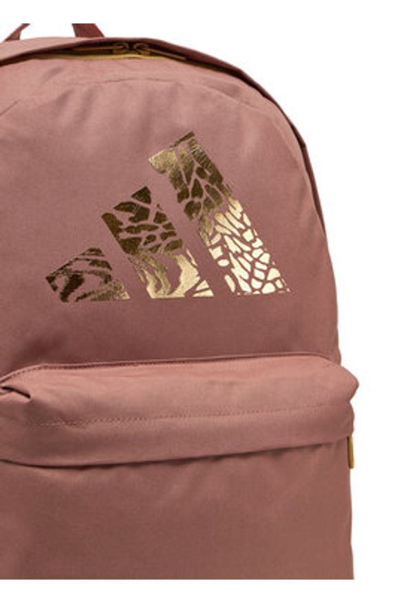 Adidas - adidas Plecak Golden Logo Classic JH3265 Różowy. Kolor: różowy. Materiał: materiał