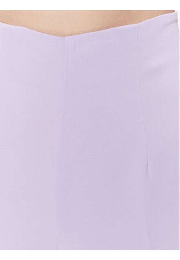 TwinSet - TWINSET Spodnie materiałowe 232TP2053 Fioletowy Regular Fit. Kolor: fioletowy. Materiał: syntetyk