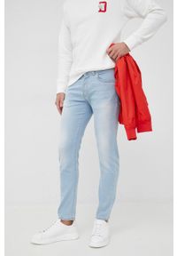 Liu Jo jeansy męskie. Kolor: niebieski