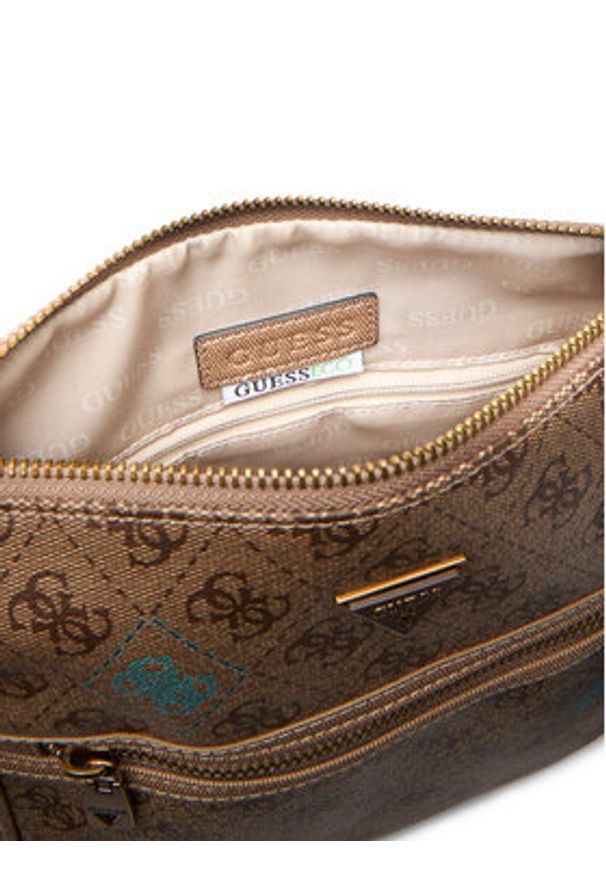 Guess Torebka HMMICT P5417 Beżowy. Kolor: beżowy. Materiał: skóra