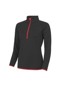 JUST COOL - Sweter Damski Z Zamkiem Błyskawicznym. Kolor: czerwony, wielokolorowy, czarny