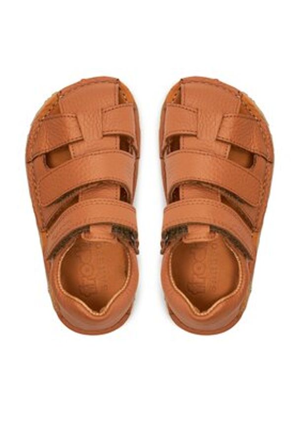 Froddo Sandały Barefoot Flexy Avi G3150263-2 S Brązowy. Kolor: brązowy. Materiał: skóra