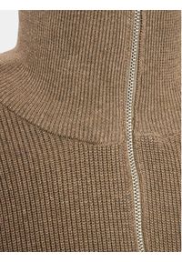 Lindbergh Sweter 30-800193 Brązowy Relaxed Fit. Kolor: brązowy. Materiał: bawełna #3