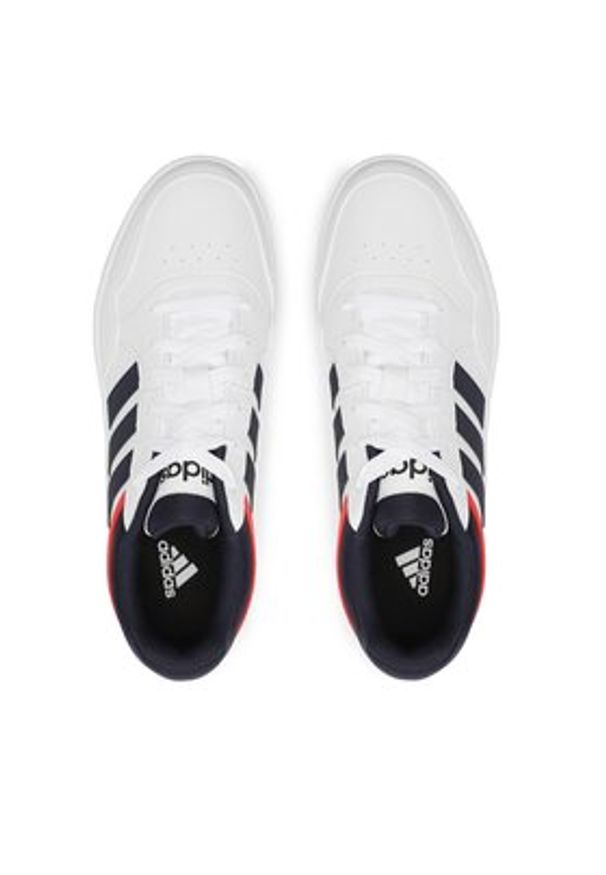 Adidas - adidas Sneakersy Hoops 3.0 Low Classic Vintage Shoes GY5427 Biały. Kolor: biały. Materiał: materiał