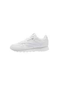 Reebok - Buty na co dzień młodzieżowe REEBOK CLASSIC LEATHER skóra. Okazja: na co dzień. Kolor: biały. Materiał: skóra. Model: Reebok Classic. Sport: turystyka piesza