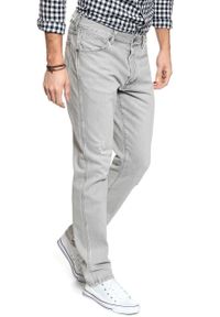 Wrangler - WRANGLER SPODNIE MĘSKIE SLIDER ICY GREY W18RRJ28C 112127392 #6