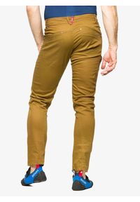 OCUN - Spodnie wspinaczkowe męskie Ocun Cronos Pants. Kolor: brązowy