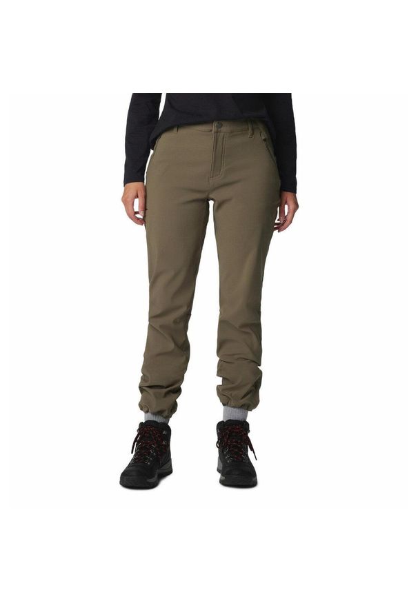 columbia - Spodnie Trekkingowe Columbia Back Beauty Eu Ss Pant Damskie. Kolor: zielony