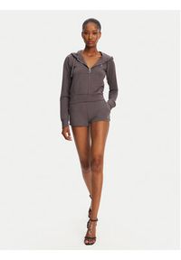 Juicy Couture Szorty sportowe JCWHS125312 Szary Loose Fit. Kolor: szary. Materiał: bawełna #3