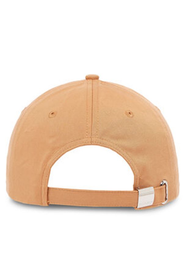 Calvin Klein Czapka z daszkiem K60K612000 Beżowy. Kolor: beżowy. Materiał: bawełna, materiał