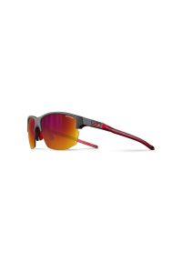 JULBO - Okulary przeciwsłoneczne sportowe Julbo Split Spectron 3. Kolor: czerwony, wielokolorowy, czarny