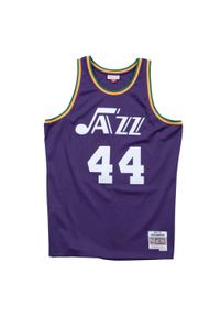 Mitchell & Ness - Koszulka NBA New Orleans Jazz Pete Maravich. Kolor: fioletowy. Sport: koszykówka #1
