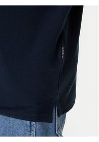 Quiksilver Polo Pique EQYKT04392 Granatowy Regular Fit. Typ kołnierza: polo. Kolor: niebieski. Materiał: bawełna