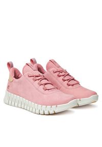 ecco - ECCO Sneakersy Gruuv W 21820361129 Różowy. Kolor: różowy. Materiał: skóra, nubuk #3