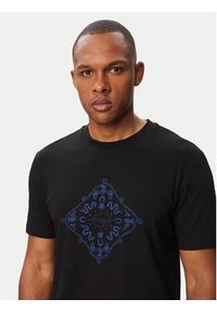 Hugo - HUGO T-Shirt Nerberri 50572760 Czarny Regular Fit. Kolor: czarny. Materiał: bawełna #4