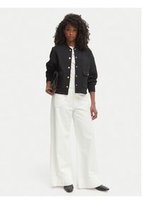 TOMMY HILFIGER - Tommy Hilfiger Bluza WW0WW48730 Czarny Relaxed Fit. Kolor: czarny. Materiał: bawełna #3