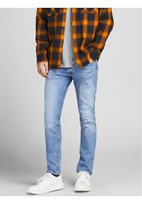 Jack & Jones - Jack&Jones Jeansy Glenn 12203510 Niebieski Slim Fit. Kolor: niebieski