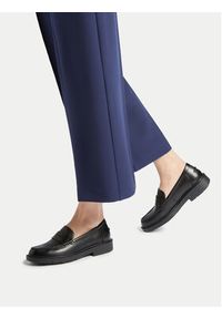 Geox Loafersy D Spherica Ec1 B D65DKB 00043 C9997 Czarny. Kolor: czarny. Materiał: skóra #5