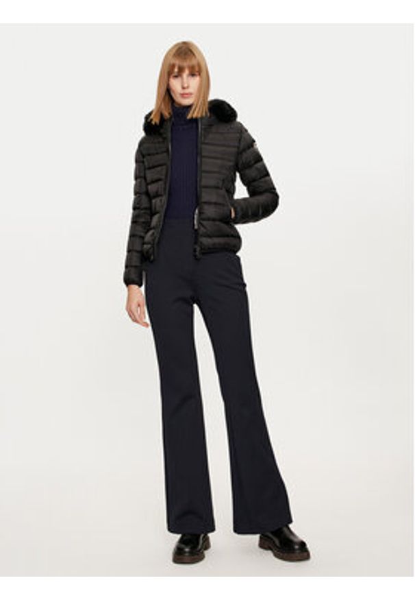 Colmar Kurtka puchowa 2286E 2YO Czarny Slim Fit. Kolor: czarny. Materiał: syntetyk