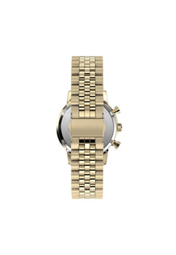 Timex Zegarek Marlin® Quartz Chronograph TW2W59900 Złoty. Kolor: złoty