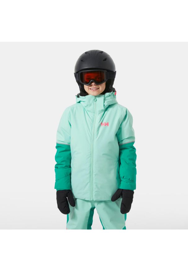 Dziecięca kurtka narciarska Helly Hansen Jewel. Kolor: niebieski. Sezon: zima. Sport: narciarstwo